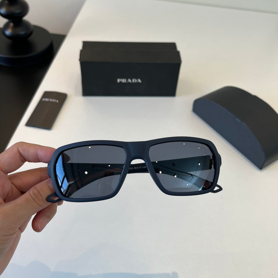 Prada Fashion Black Lens Sunglasses for Men - 382640 - detail image 6