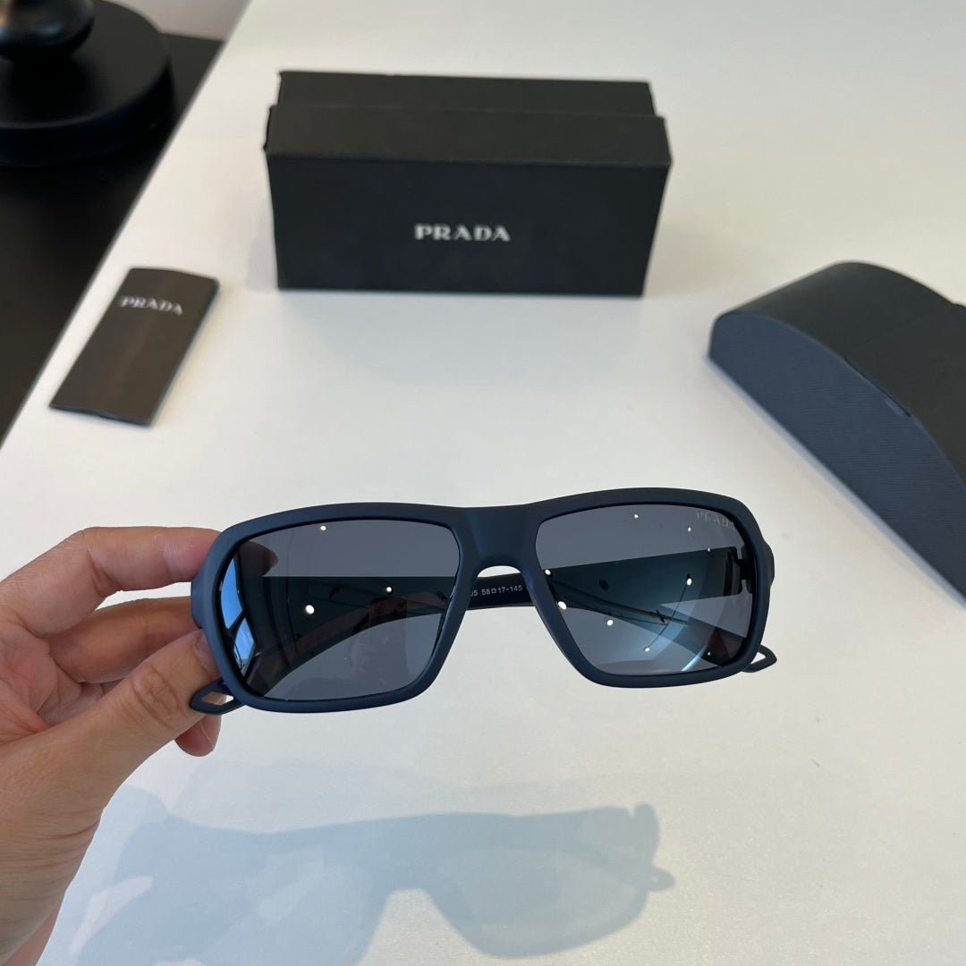 Prada Fashion Black Lens Sunglasses for Men - 382640 - detail image 4