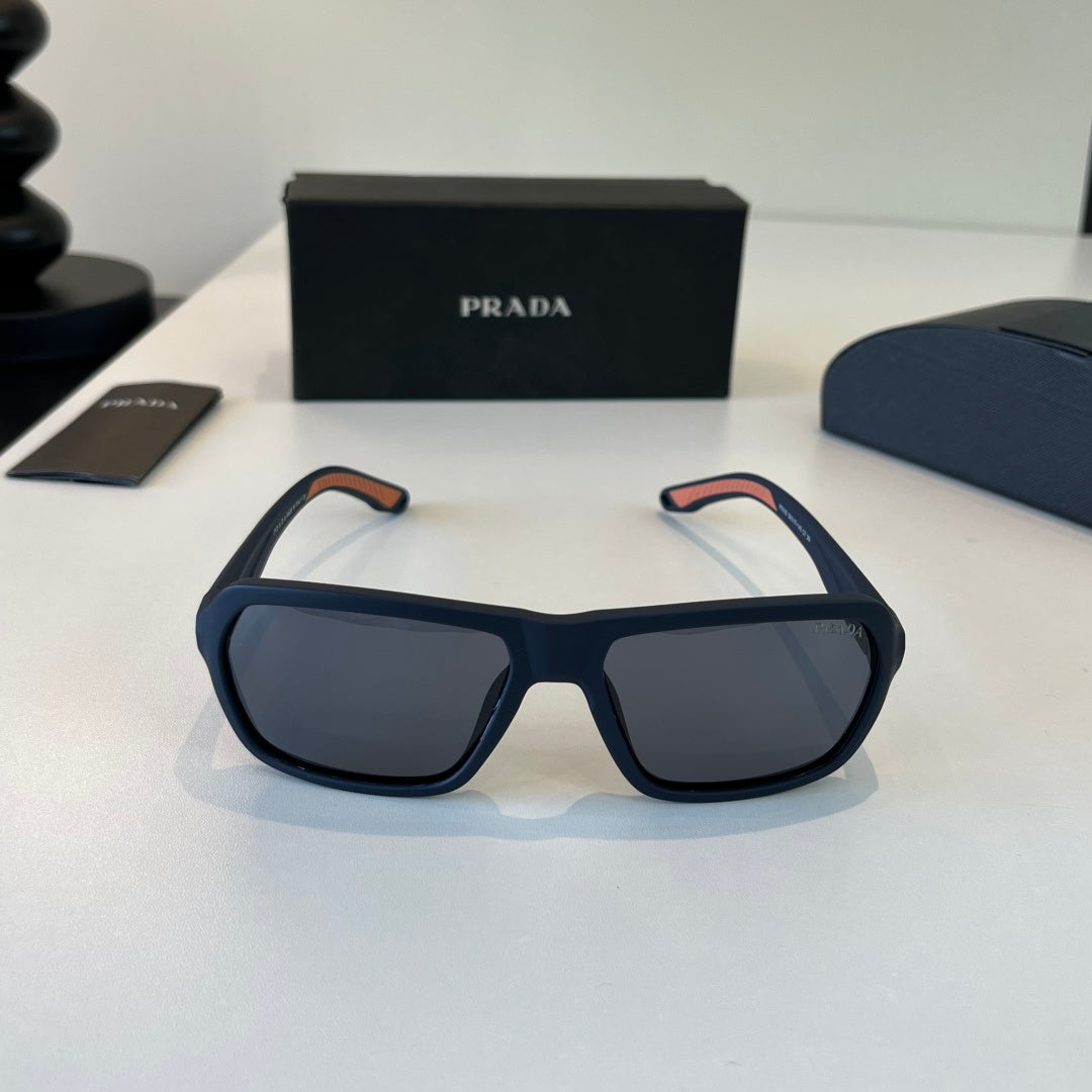 Prada Fashion Black Lens Sunglasses for Men - 382640 - detail image 2