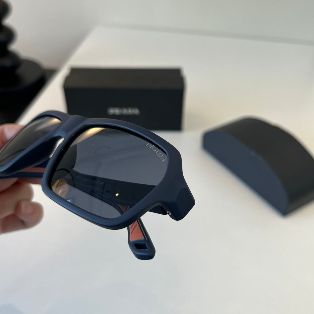 Prada Fashion Black Lens Sunglasses for Men - 382640 - detail image 7