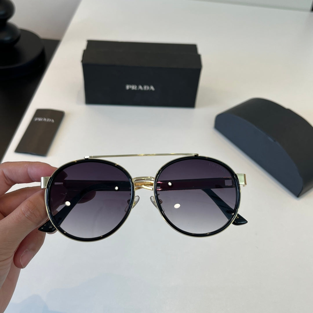 Prada Fashion Silver Lens Sunglasses for Men - 382601 - detail image 5