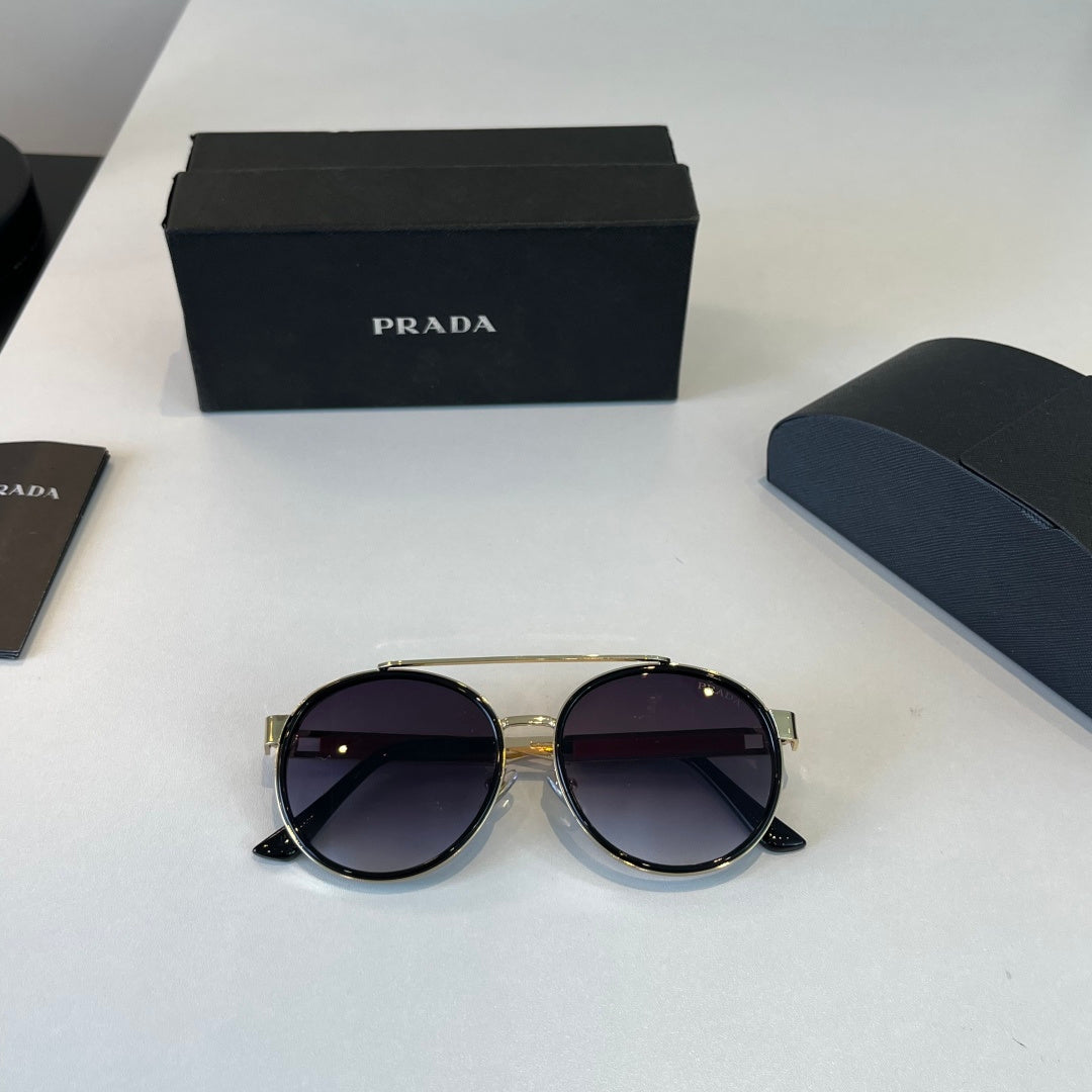 Prada Fashion Silver Lens Sunglasses for Men - 382601 - detail image 4