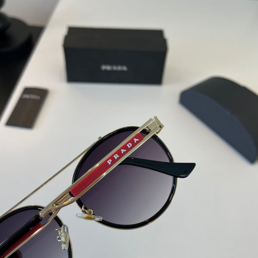 Prada Fashion Silver Lens Sunglasses for Men - 382601 - detail image 7