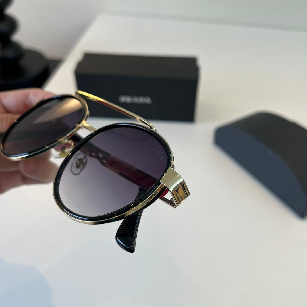 Prada Fashion Silver Lens Sunglasses for Men - 382601 - detail image 6