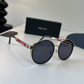 Prada Fashion Black Lens Sunglasses for Men - 382602