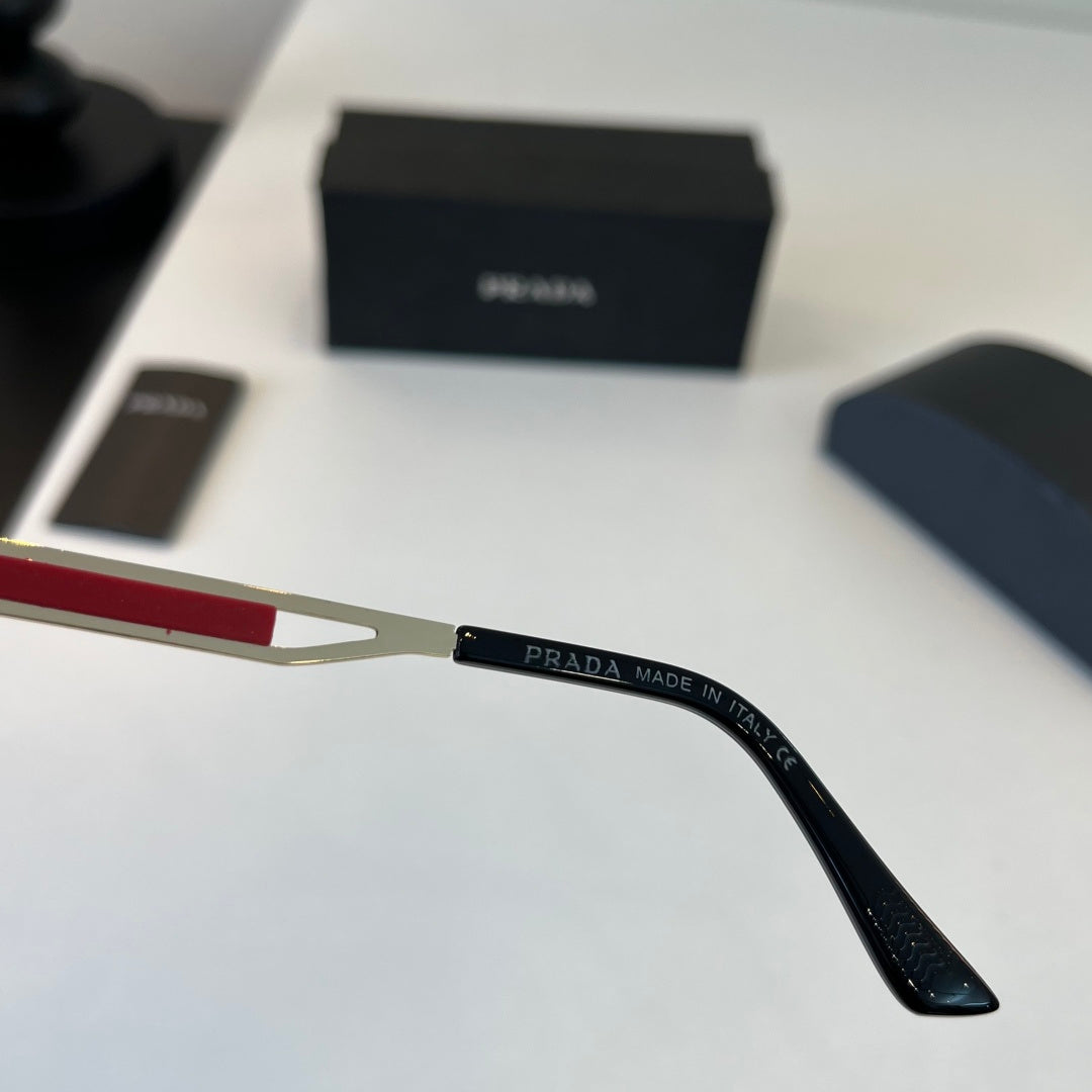 Prada Fashion Black Lens Sunglasses for Men - 382602 - detail image 8