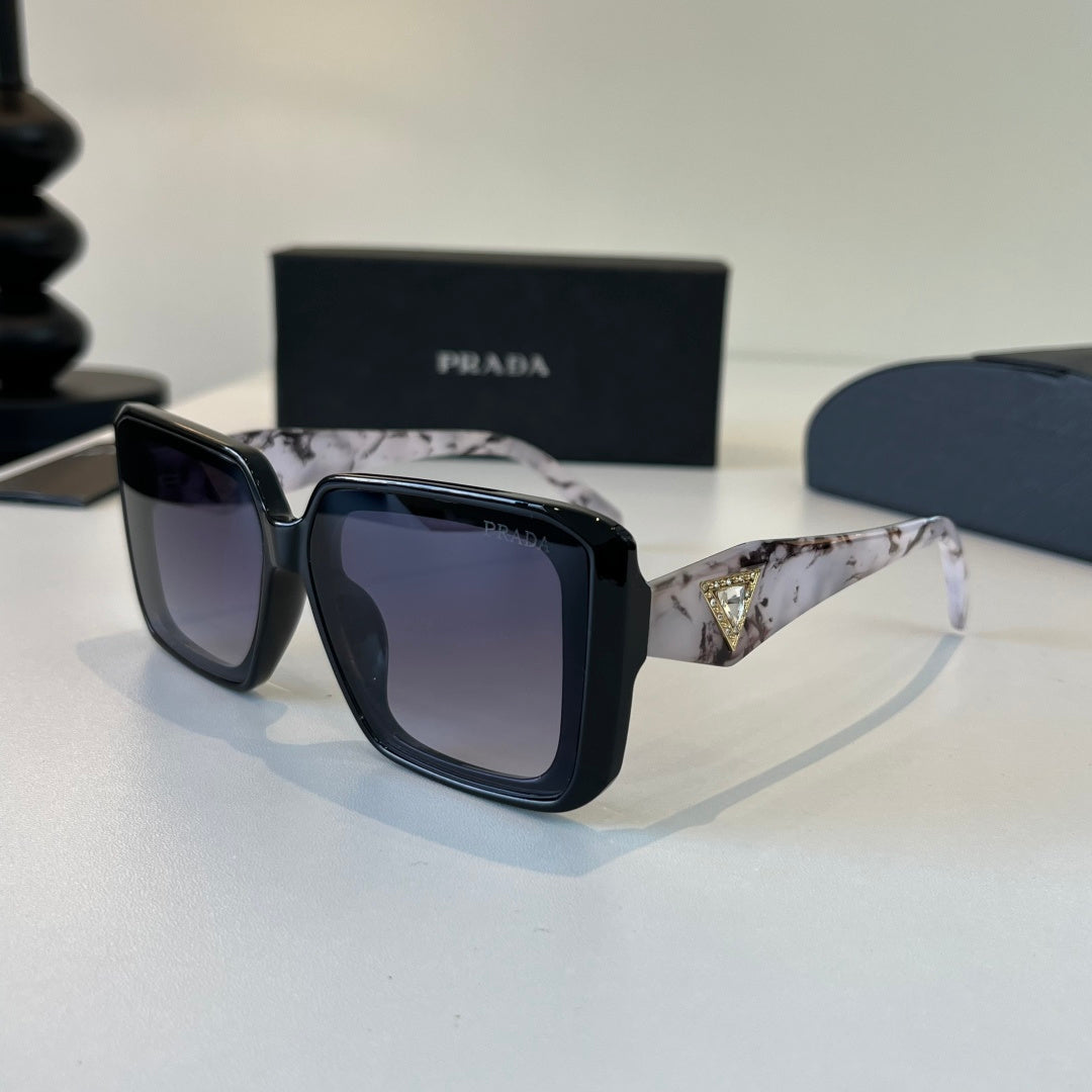 Prada Fashion Black Lens Sunglasses for Men & Women - 382605 - detail image 3