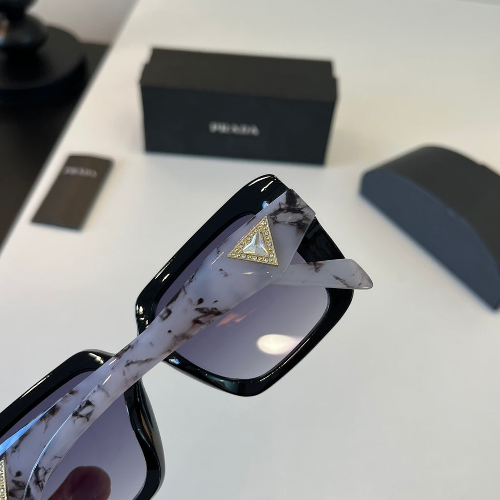 Prada Fashion Black Lens Sunglasses for Men & Women - 382605 - detail image 7