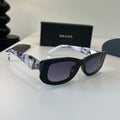 Prada Fashion Silver Lens Sunglasses for Men & Women - 382607