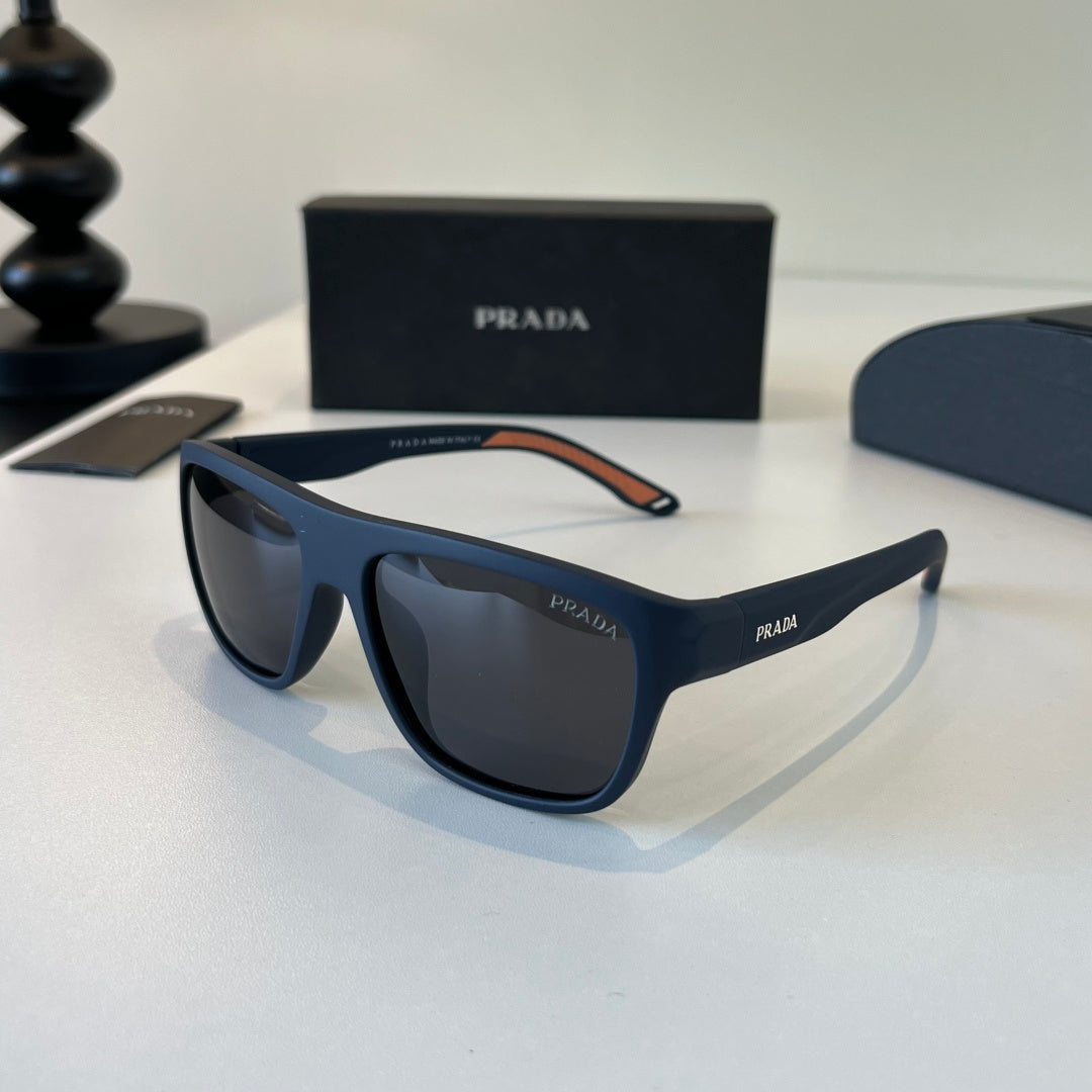 Prada Fashion Black Lens Sunglasses for Men - 382610 - detail image 3
