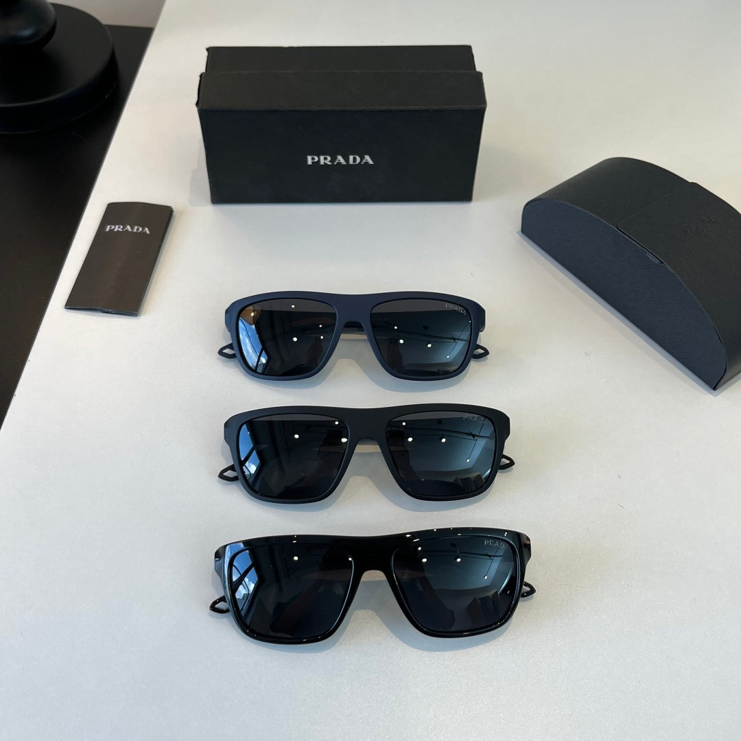 Prada Fashion Black Lens Sunglasses for Men - 382611 - detail image 12