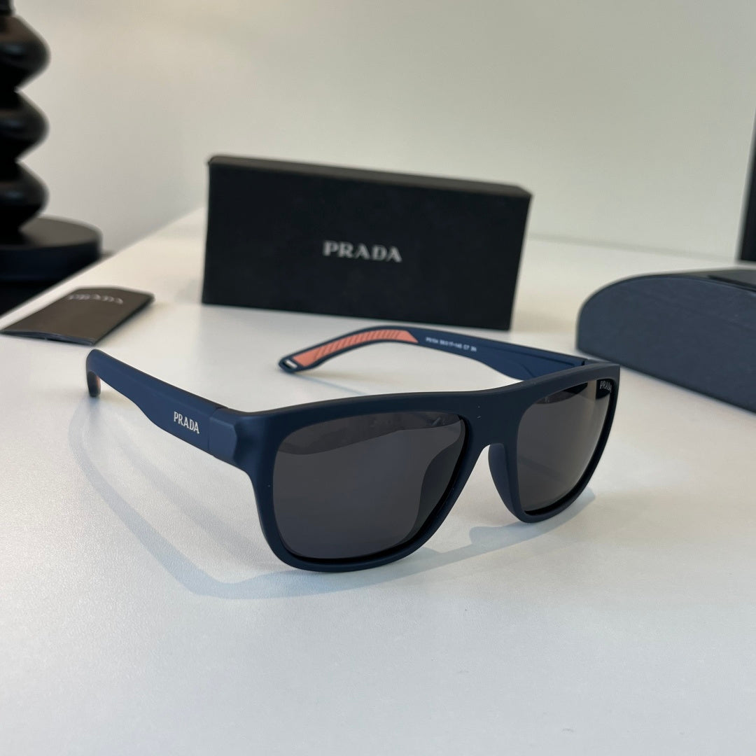 Prada Fashion Black Lens Sunglasses for Men - 382610
