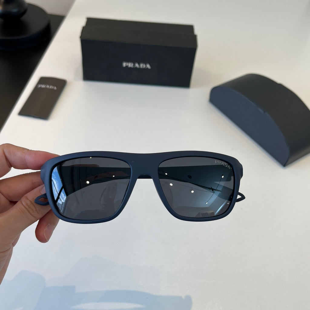 Prada Fashion Black Lens Sunglasses for Men - 382610 - detail image 4