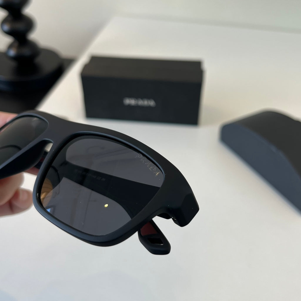 Prada Fashion Black Lens Sunglasses for Men - 382609 - detail image 6