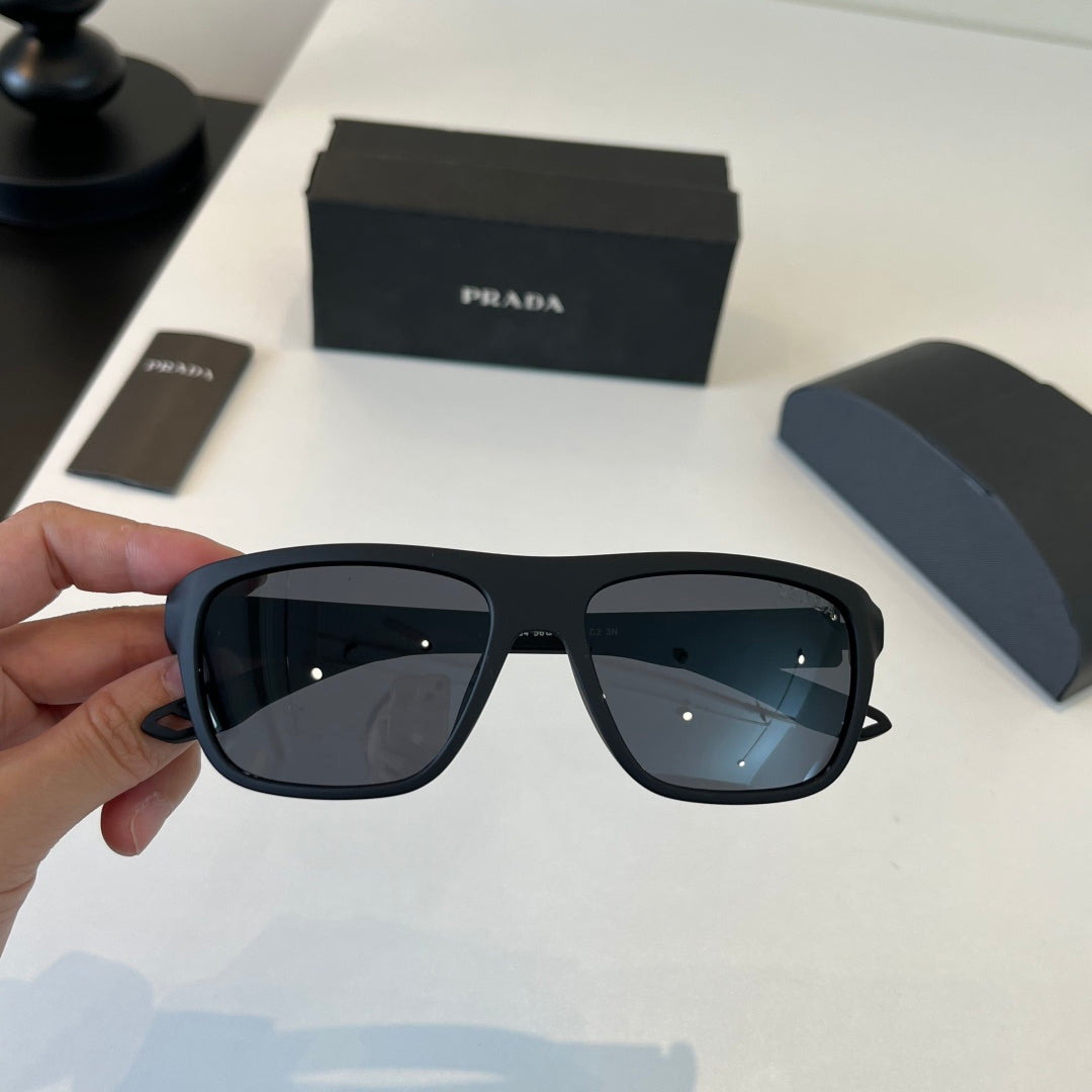 Prada Fashion Black Lens Sunglasses for Men - 382609 - detail image 5