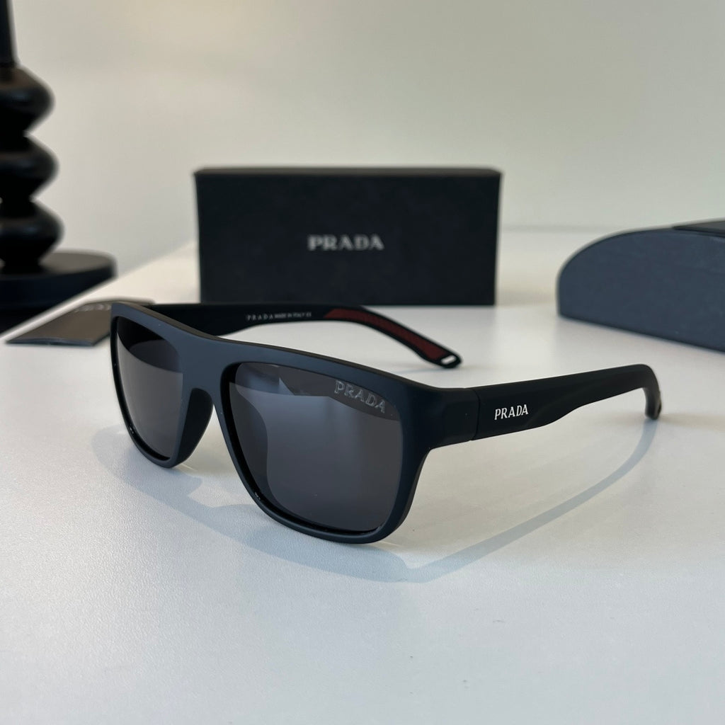 Prada Fashion Black Lens Sunglasses for Men - 382609 - detail image 3