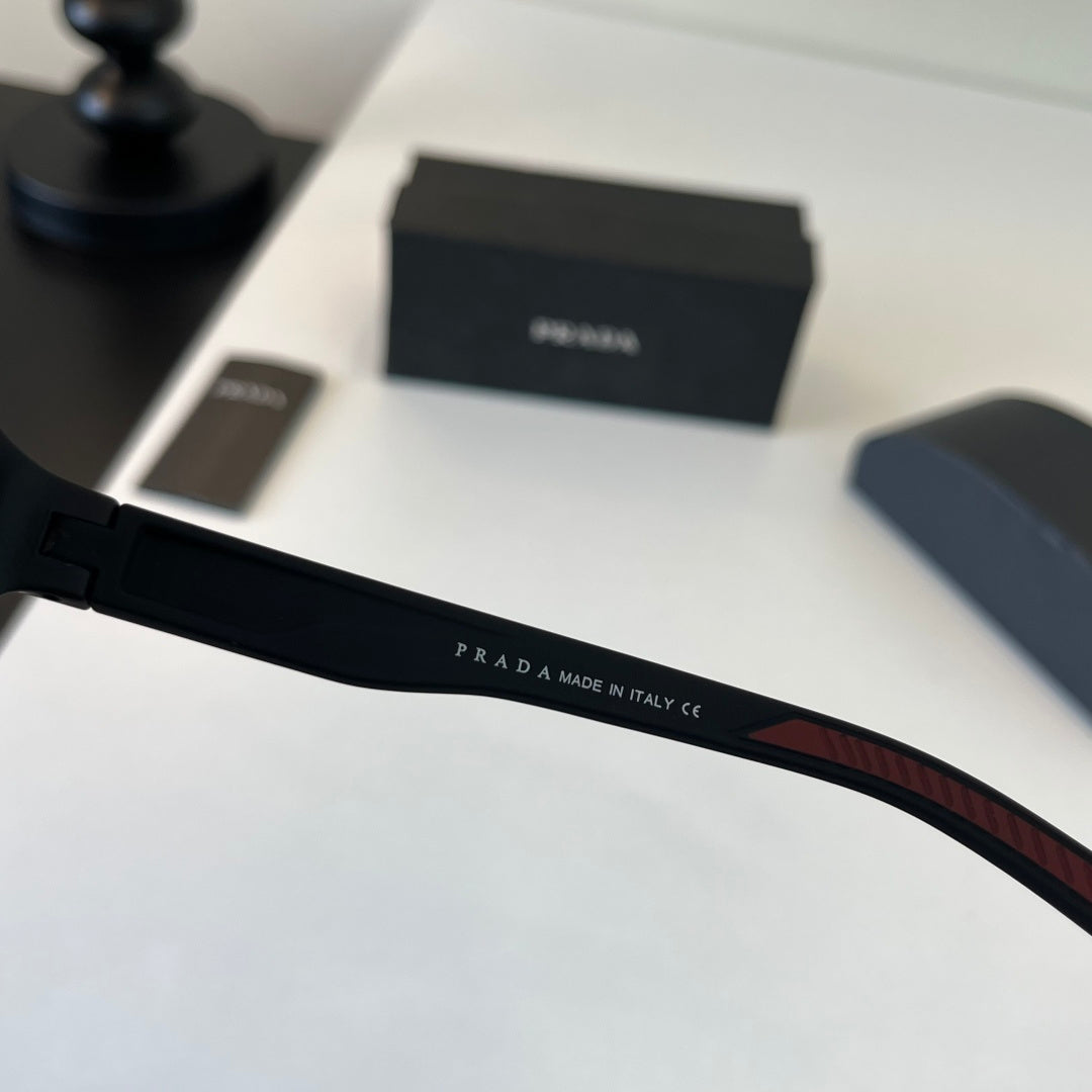 Prada Fashion Black Lens Sunglasses for Men - 382609 - detail image 10