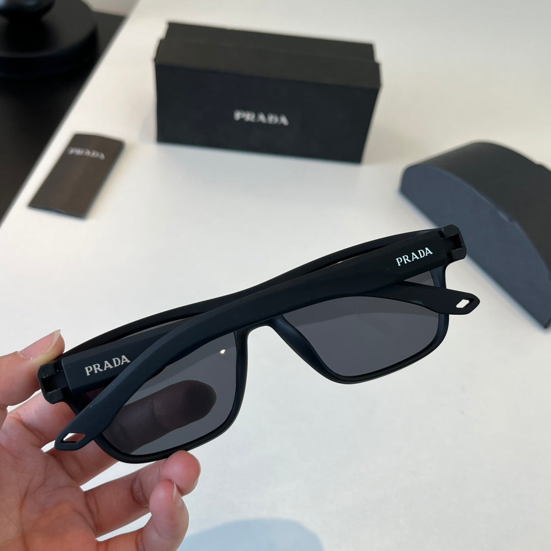 Prada Fashion Black Lens Sunglasses for Men - 382609 - detail image 8