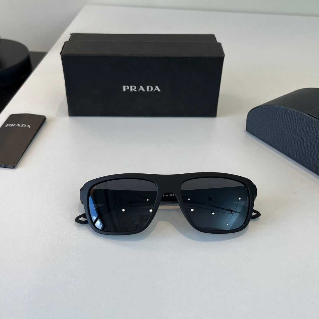 Prada Fashion Black Lens Sunglasses for Men - 382609 - detail image 4