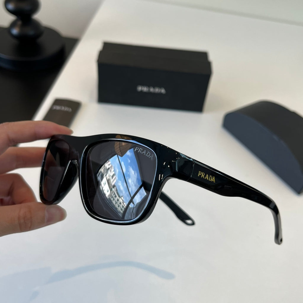 Prada Fashion Black Lens Sunglasses for Men - 382611 - detail image 4