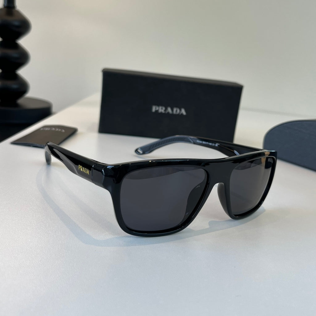 Prada Fashion Black Lens Sunglasses for Men - 382611