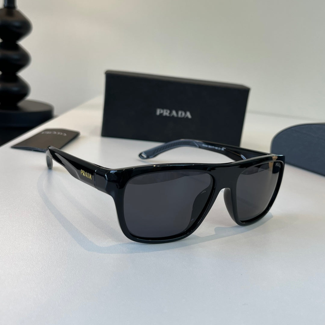 Prada Fashion Black Lens Sunglasses for Men - 382611