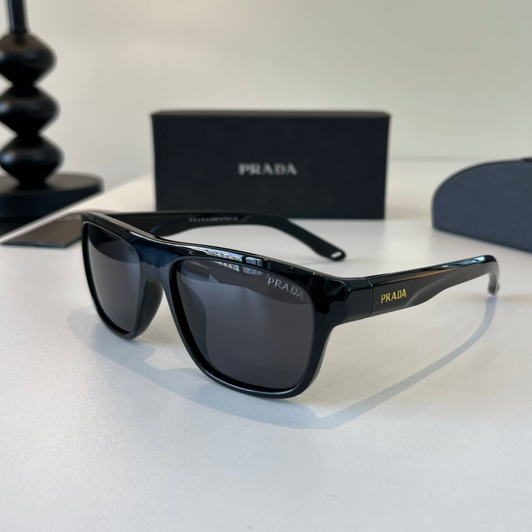 Prada Fashion Black Lens Sunglasses for Men - 382611 - detail image 3