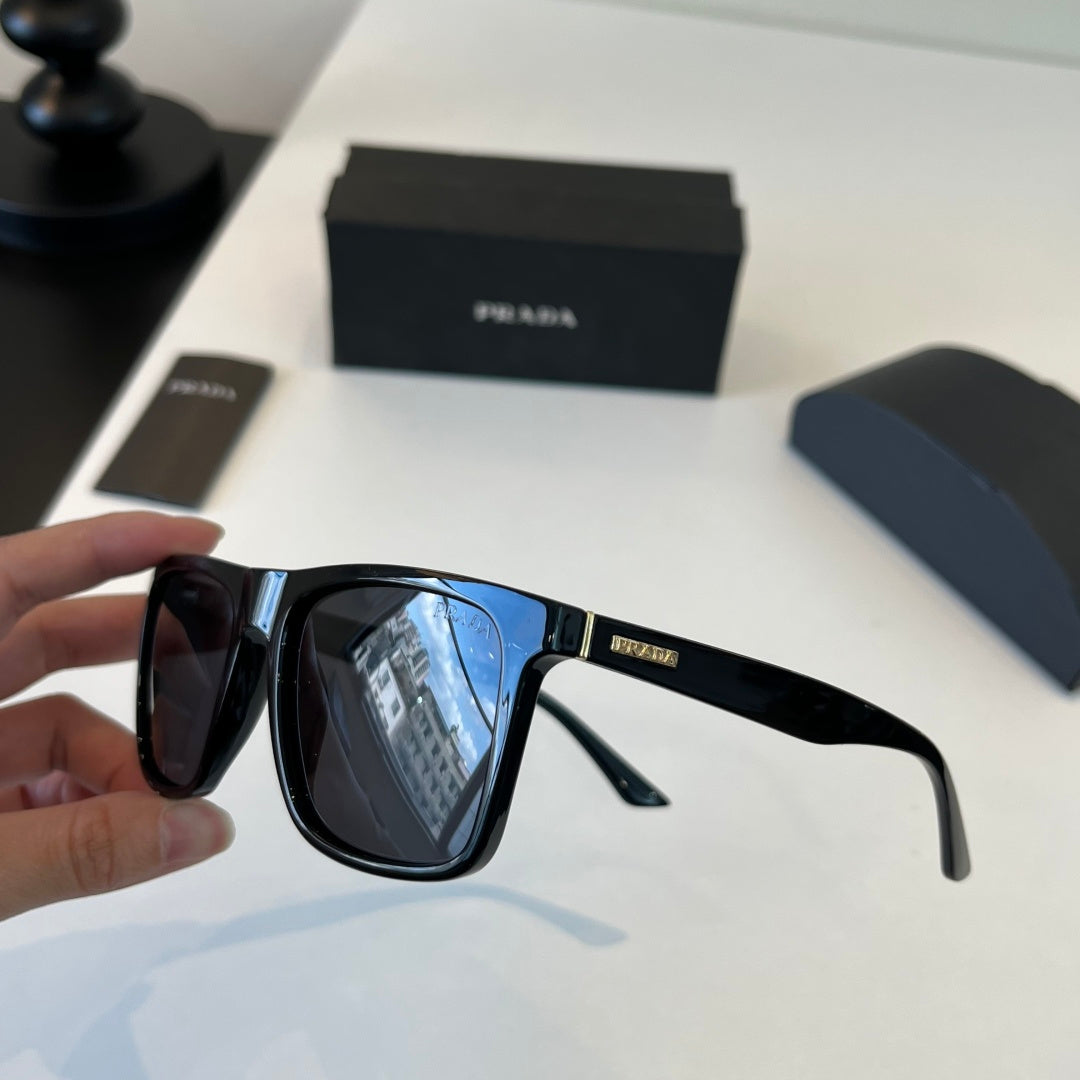 Prada Fashion Black Lens Sunglasses for Men - 382612 - detail image 4