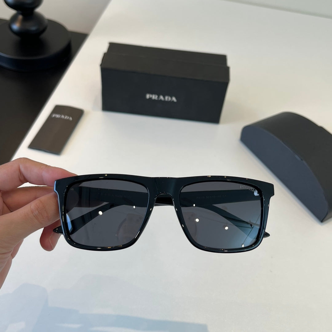 Prada Fashion Black Lens Sunglasses for Men - 382612 - detail image 6