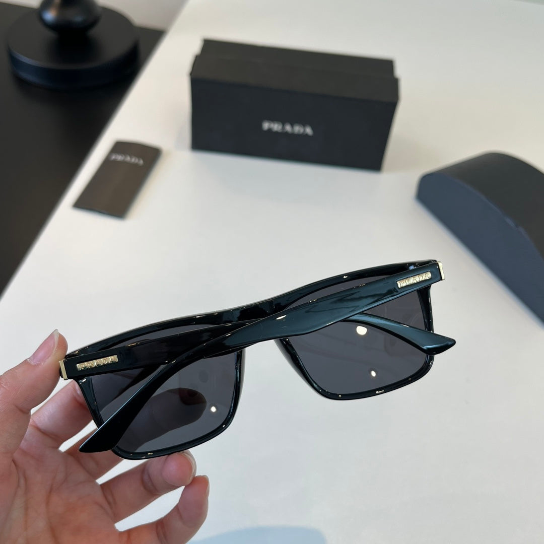 Prada Fashion Black Lens Sunglasses for Men - 382612 - detail image 9
