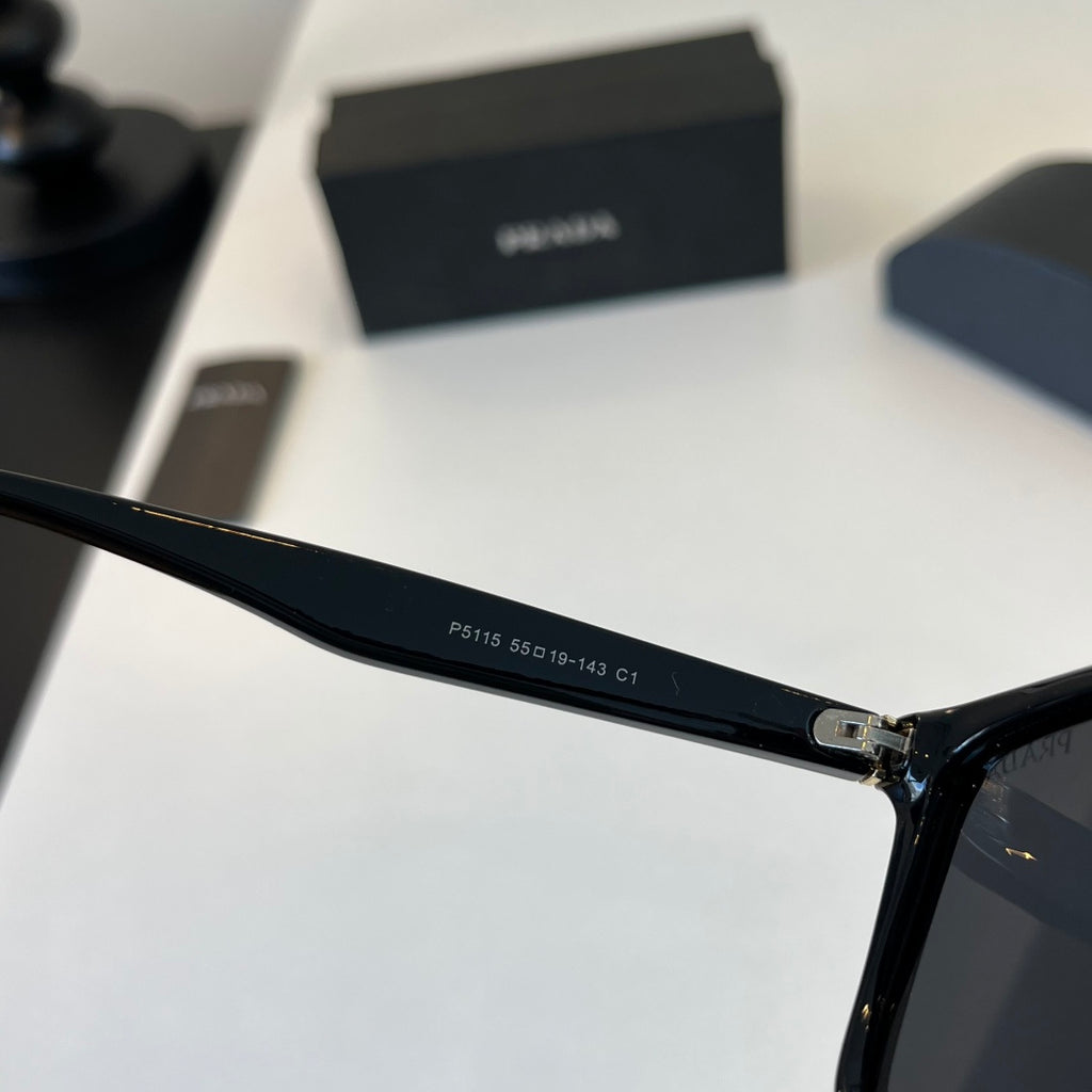 Prada Fashion Black Lens Sunglasses for Men - 382612 - detail image 10