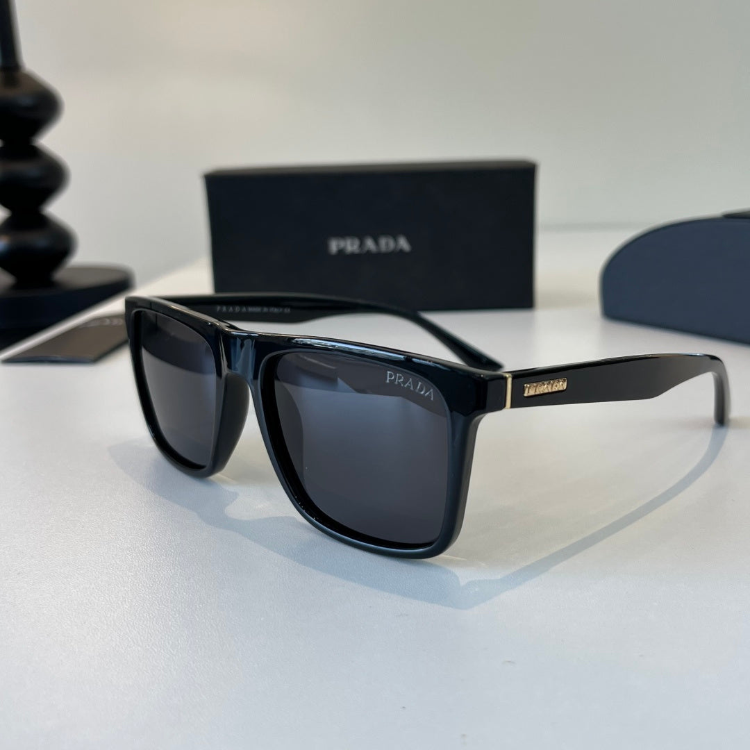 Prada Fashion Black Lens Sunglasses for Men - 382612 - detail image 3