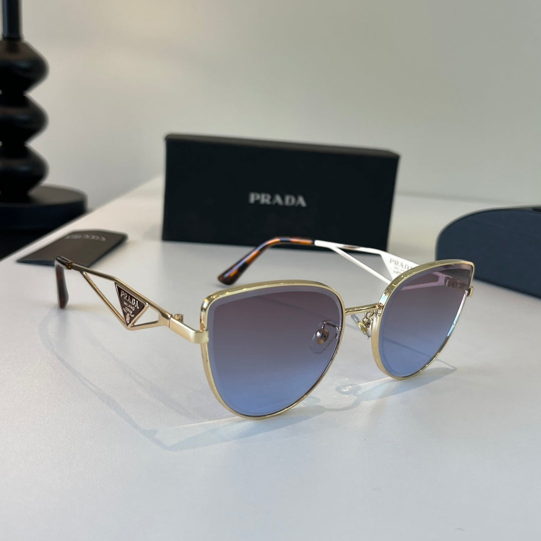 Prada Fashion Silver Lens Sunglasses for Men & Women - 382615