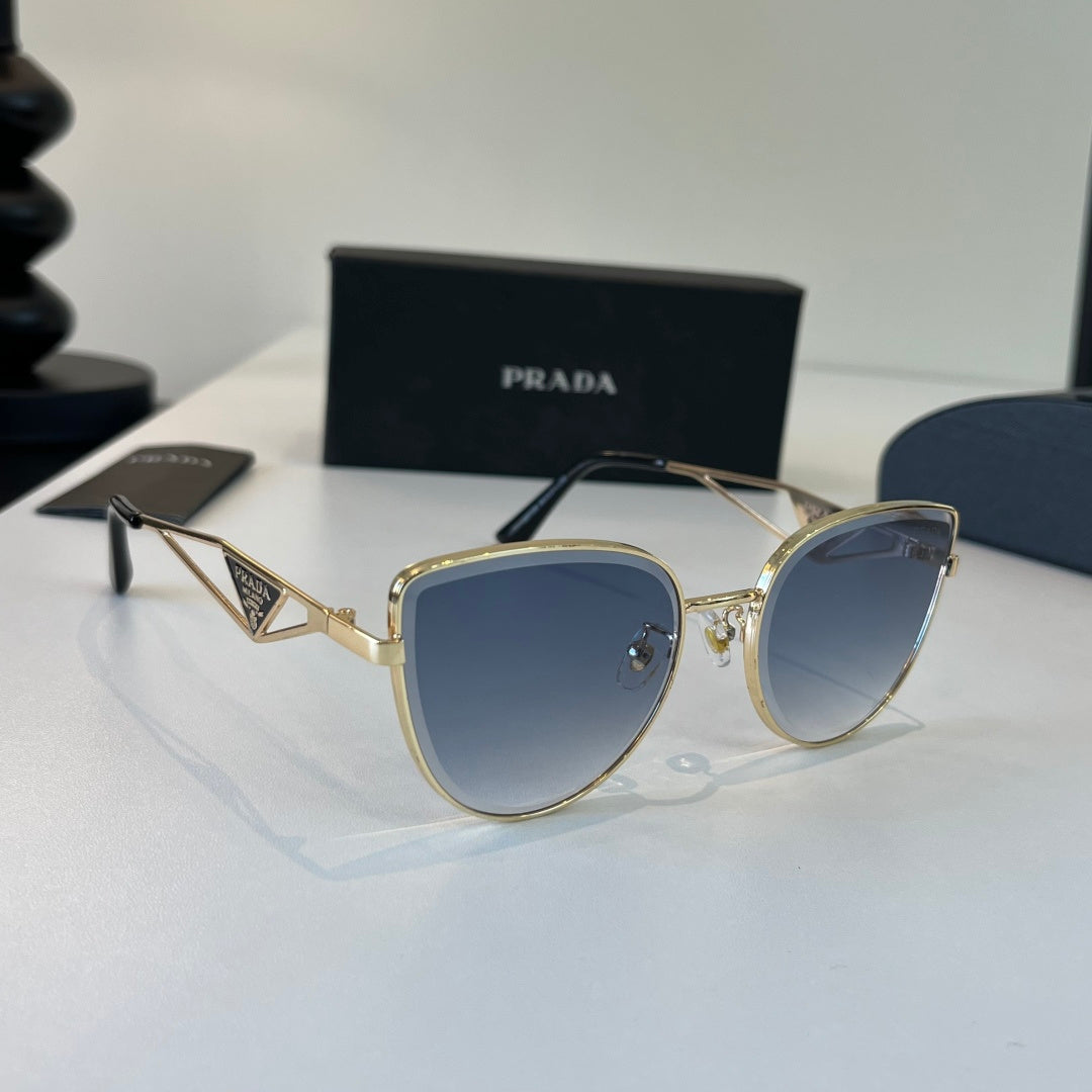 Prada Fashion Silver Lens Sunglasses for Men & Women - 382616