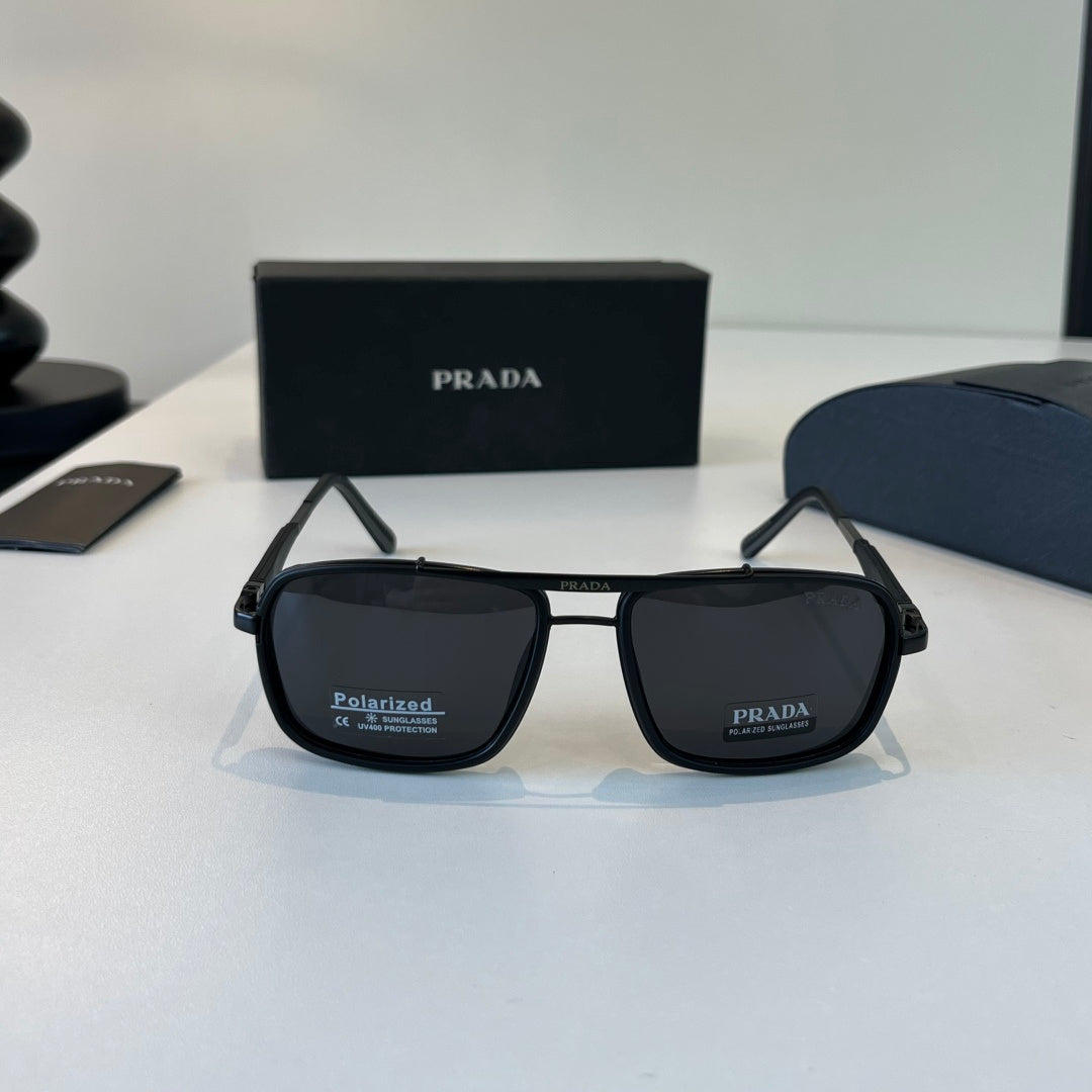 Prada Fashion Black Lens Sunglasses for Men & Women - 382617 - detail image 2