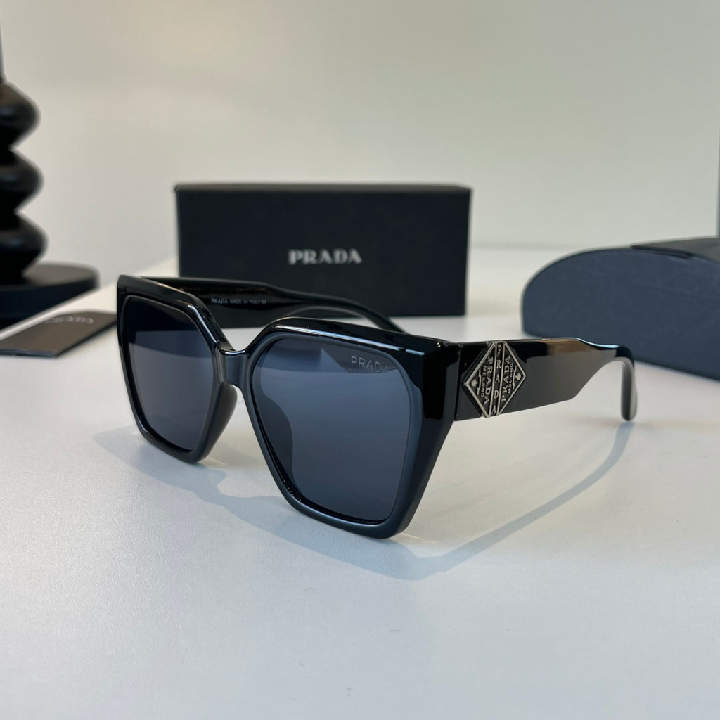 Prada Fashion Black Lens Sunglasses for Men & Women - 382618 - detail image 3