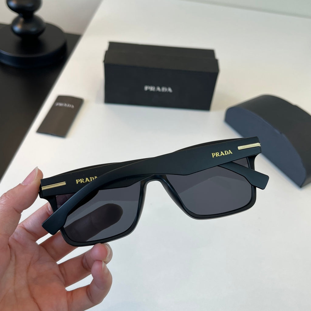 Prada Fashion Black Lens Sunglasses for Men & Women - 382619 - detail image 8