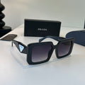 Prada Fashion Black Lens Sunglasses for Men & Women - 382620