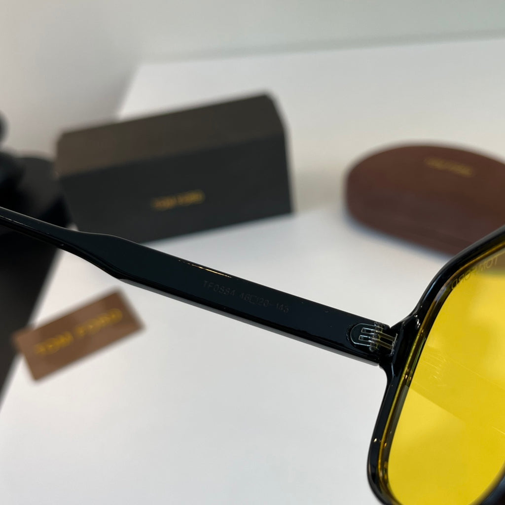 Tom Ford Fashion Yellow Lens Sunglasses for Men & Women - detail image 9