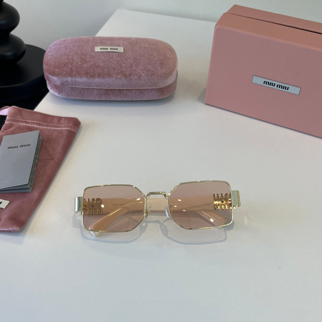 Miu Miu Fashion Silver Lens Sunglasses for Men & Women - 383006 - detail image 4