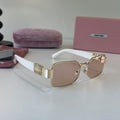 Miu Miu Fashion Silver Lens Sunglasses for Men & Women - 487574