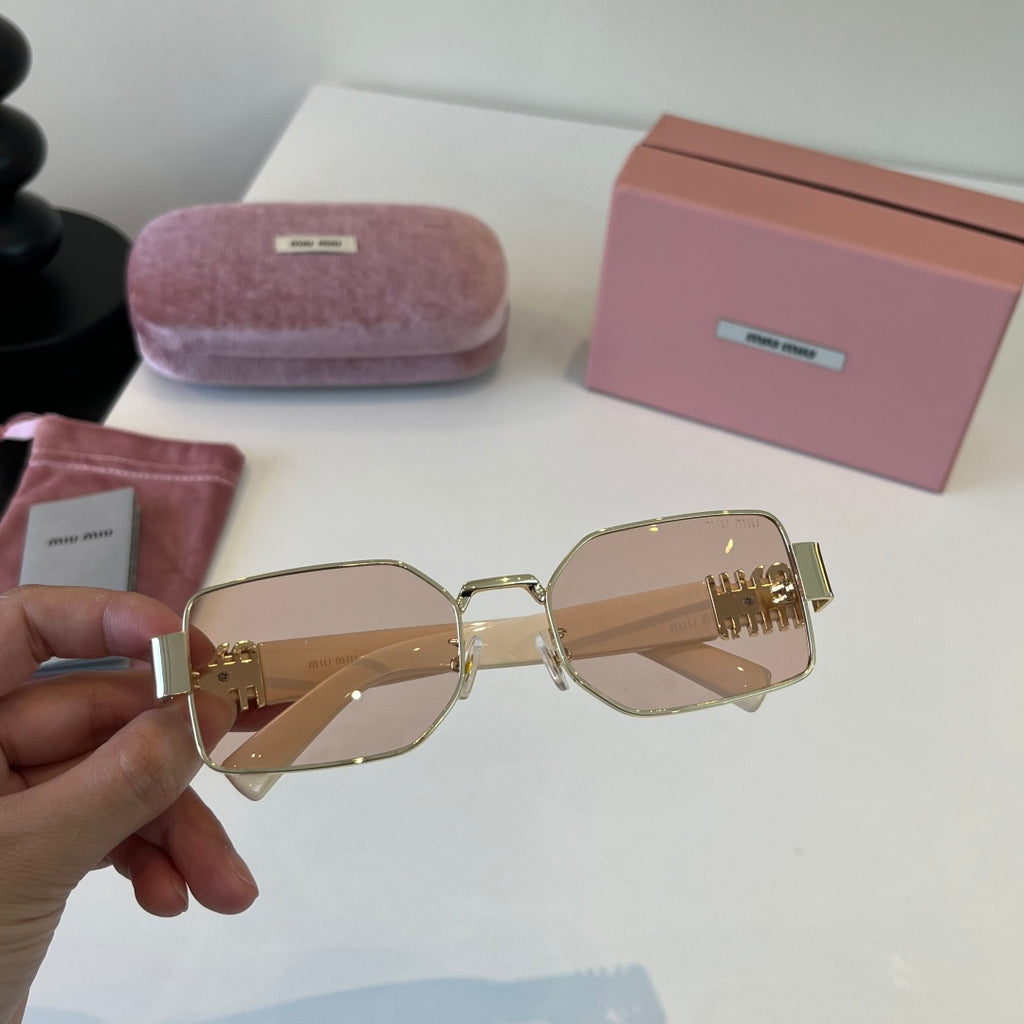 Miu Miu Fashion Silver Lens Sunglasses for Men & Women - 487574 - detail image 5
