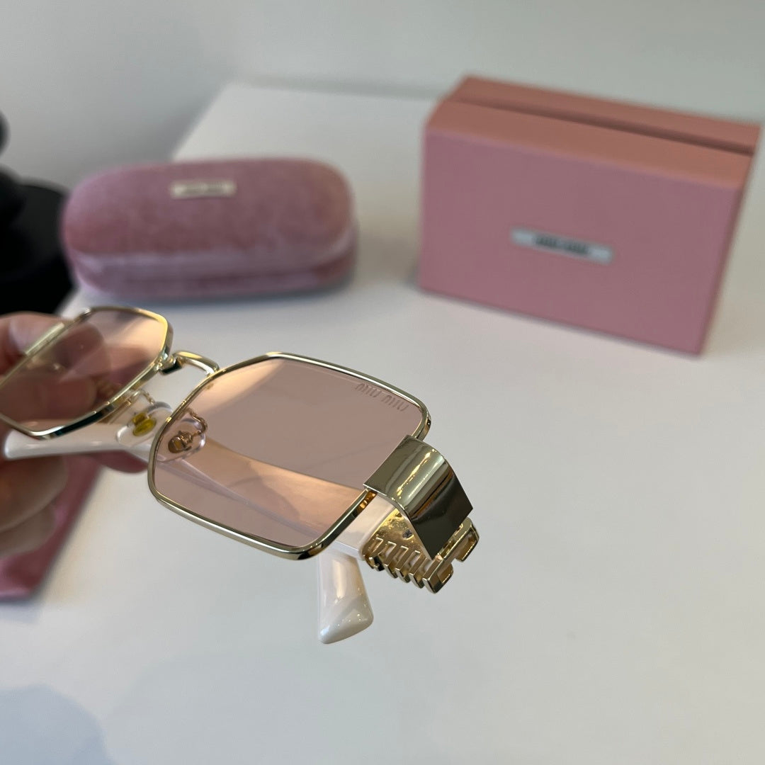 Miu Miu Fashion Silver Lens Sunglasses for Men & Women - 487574 - detail image 6