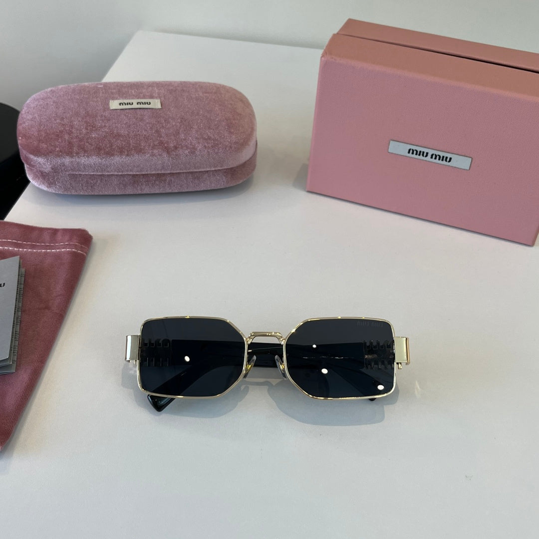 Miu Miu Fashion Silver Lens Sunglasses for Men & Women - 383007 - detail image 4