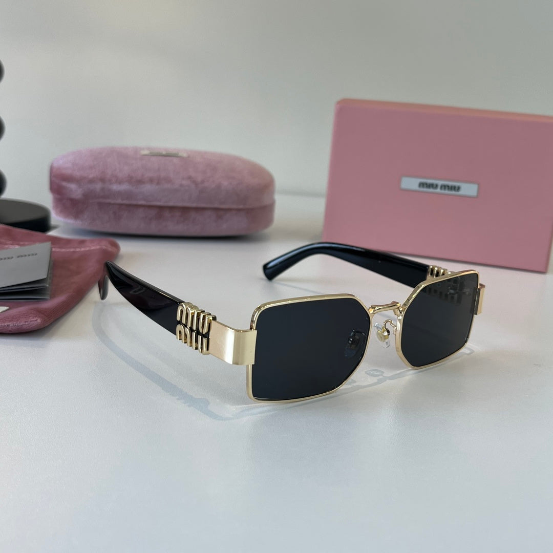 Miu Miu Fashion Silver Lens Sunglasses for Men & Women - 487575