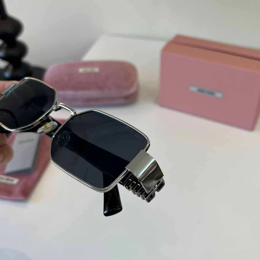 Miu Miu Fashion Silver Lens Sunglasses for Men & Women - 432711 - detail image 6