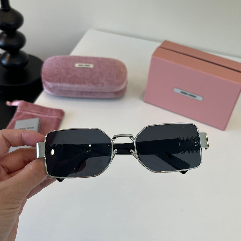 Miu Miu Fashion Silver Lens Sunglasses for Men & Women - 487576 - detail image 4