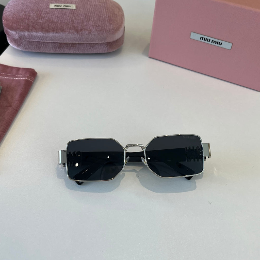 Miu Miu Fashion Silver Lens Sunglasses for Men & Women - 487576 - detail image 5