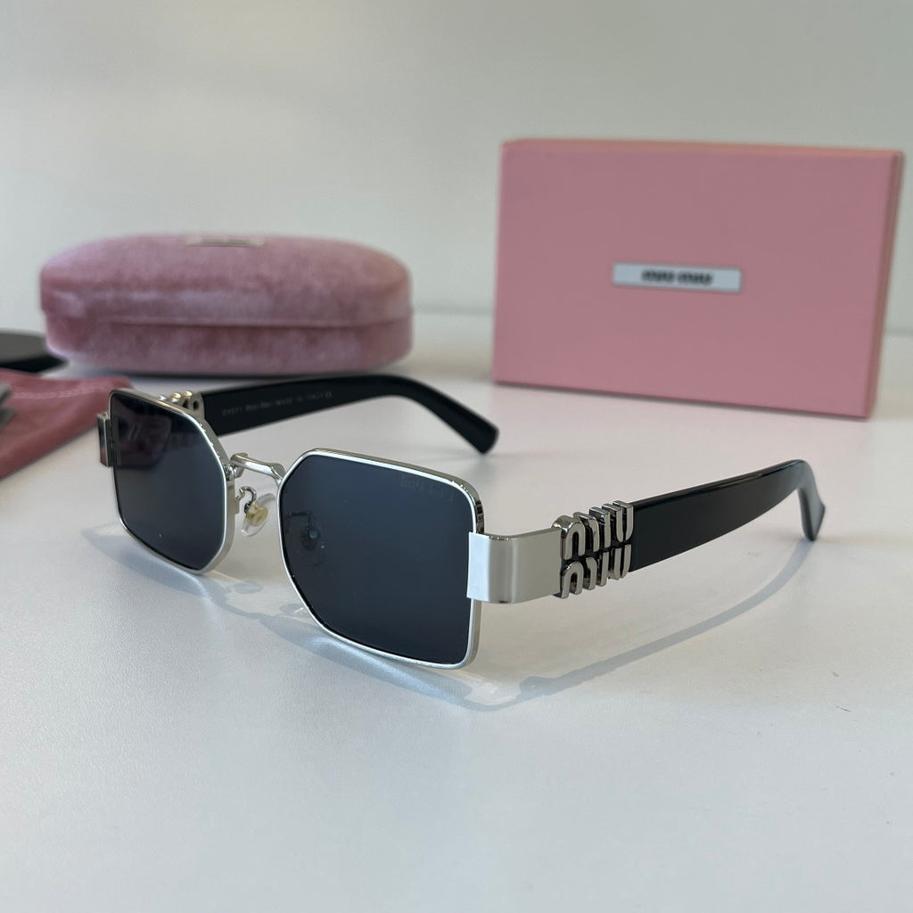Miu Miu Fashion Silver Lens Sunglasses for Men & Women - 487576 - detail image 3