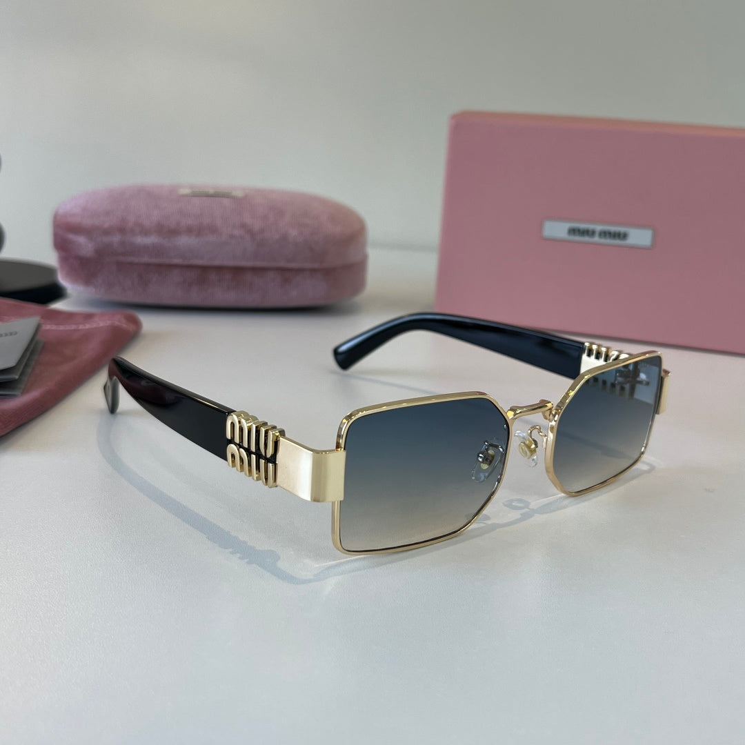 Miu Miu Fashion Silver Lens Sunglasses for Men & Women - 487577